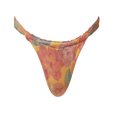 Soah Women's Pink / Purple / Yellow Karma Orange Dore Bottom In Pink/purple/yellow
