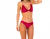 Soah Women's Rain Top In Gogi Berry In Red
