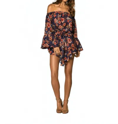 Soah Women's Serenity Off The Shoulder Dress In Gypsy In Brown