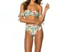 Soah Women's Zara Bikini Top In Sicily In Multi