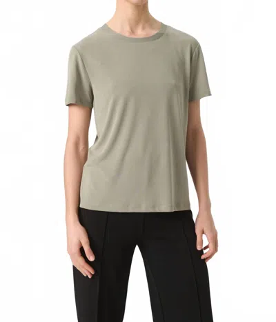 Soaked In Luxury Columbine Short Sleeve T-shirt In Grey In Gray