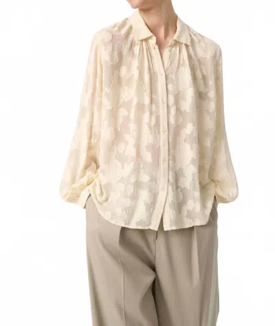 Soaked In Luxury Felisia Loose Fit Long Sleeve Shirt In Sandshell In Neutral