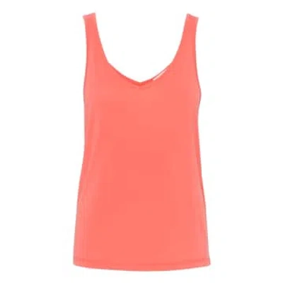 Soaked In Luxury Slcolumbine Tank Top | Hot Coral In Pink