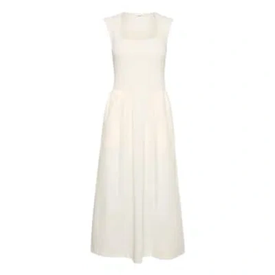 Soaked In Luxury Slsimone Phoebe Dress | Whisper White