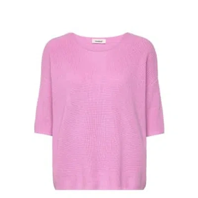 Soaked In Luxury Sltuesday Cotton Jumper | Pastel Lavender In Purple