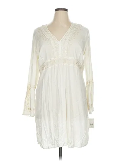 Pre-owned Soaked Kimono In White