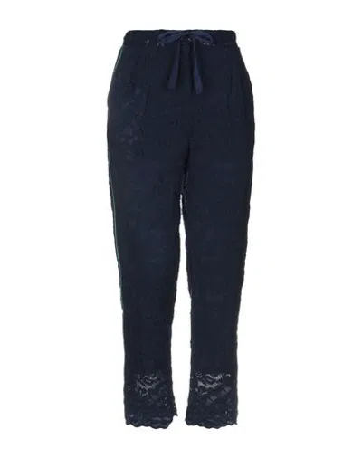 Soallure Casual Pants In Dark Blue