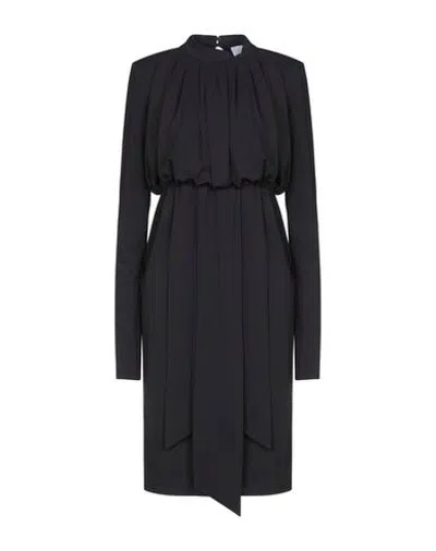 Soallure Midi Dresses In Black