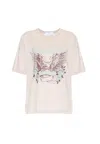 Soallure T-shirt Woman  With Print In Multi