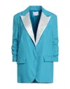 Soallure Suit Jackets In Blue