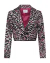 Soallure Suit Jackets In Black