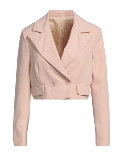 Soallure Suit Jackets In Pink