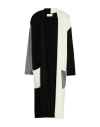 Soallure Woman Cardigan Black Size S Acrylic, Wool, Viscose In Black