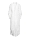 Soallure Woman Cardigan White Size Onesize Cotton, Polyamide