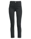 Soallure Woman Jeans Black Size 2 Cotton, Elastane