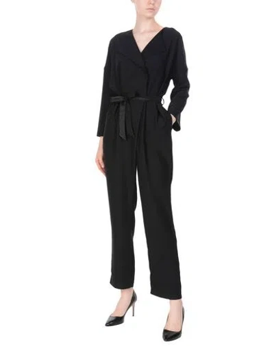 Soallure Woman Jumpsuit Black Size 4 Polyester