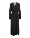 Soallure Woman Long Dress Black Size 10 Polyester