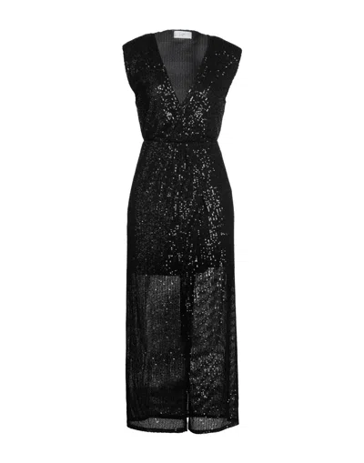 Soallure Long Dresses In Black
