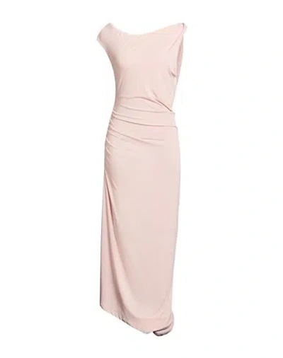 Soallure Woman Maxi Dress Blush Size 4 Polyester, Elastane In Pink