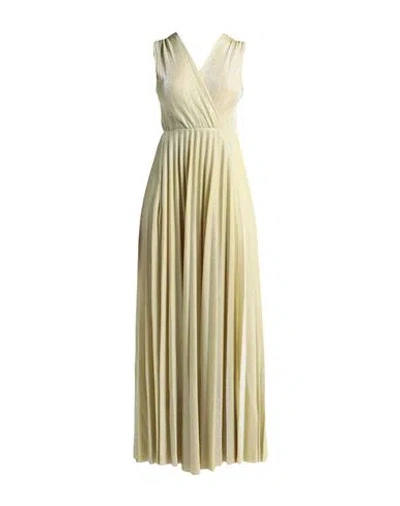 Soallure Woman Maxi Dress Gold Size 4 Polyamide, Metallic Fiber