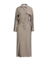 Soallure Woman Maxi Dress Khaki Size 4 Viscose, Polyester