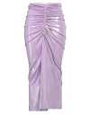 Soallure Woman Maxi Skirt Lilac Size 8 Polyester, Elastane In Purple