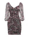 Soallure Short Dresses In Black