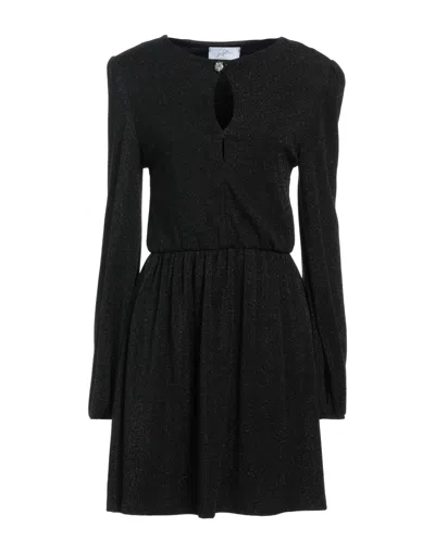 Soallure Short Dresses In Black