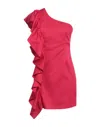 Soallure Short Dresses In Pink