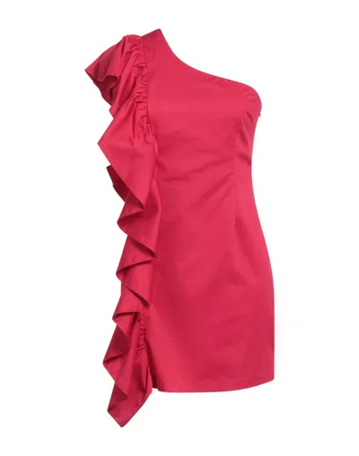 Soallure Short Dresses In Pink