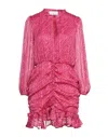 Soallure Short Dresses In Pink