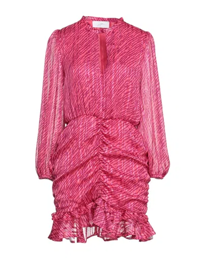 Soallure Short Dresses In Pink