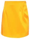 Soallure Mini Skirts In Orange