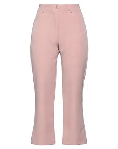 Soallure Woman Pants Antique Rose Size 6 Polyester, Elastane In Pink
