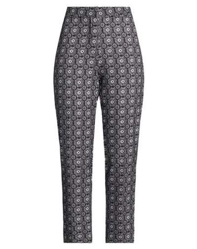 Soallure Woman Pants Black Size 10 Polyester, Elastane