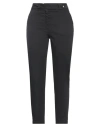Soallure Woman Pants Black Size 4 Cotton, Elastane