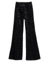 Soallure Woman Pants Black Size 4 Polyester, Elastane