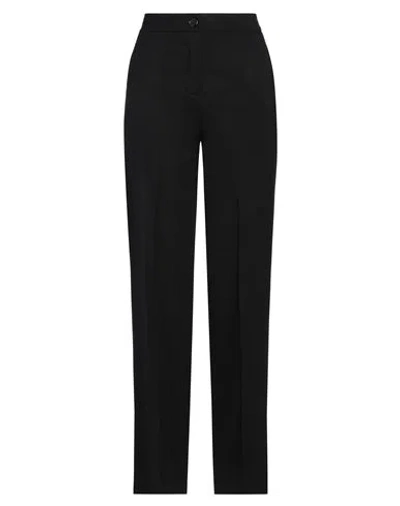 Soallure Woman Pants Black Size 4 Viscose, Polyester, Elastane