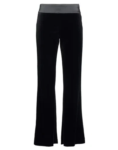 Soallure Woman Pants Black Size 6 Polyester, Elastane