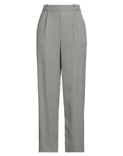 Soallure Woman Pants Black Size 6 Polyester, Rayon, Elastane In Gray