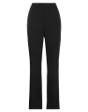 Soallure Woman Pants Black Size 8 Polyester, Elastane In Black
