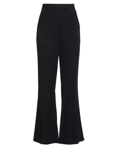 Soallure Woman Pants Black Size 8 Viscose, Polyester