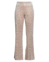 Soallure Woman Pants Blush Size 6 Polyester, Elastane In Pink