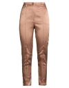 Soallure Woman Pants Brown Size 6 Polyester In Brown