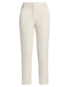 Soallure Woman Pants Off White Size 6 Polyester In Neutral