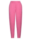 Soallure Woman Pants Fuchsia Size 6 Polyester In Pink