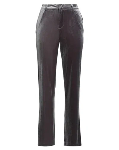 Soallure Woman Pants Grey Size 6 Polyester, Elastane