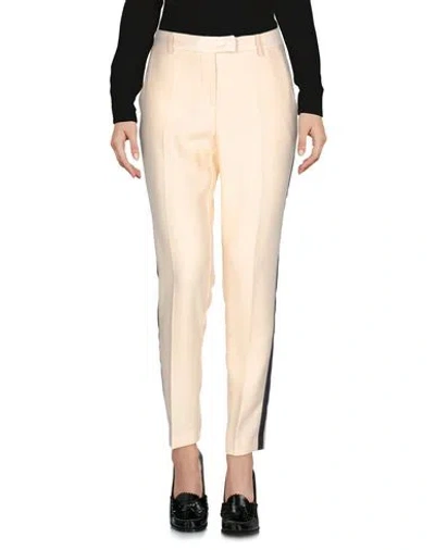 Soallure Woman Pants Ivory Size 6 Polyester In White