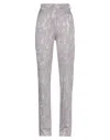 Soallure Woman Pants Ivory Size 8 Viscose, Polyamide, Polyester, Elastane In White