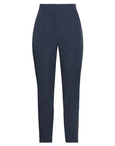 Soallure Woman Pants Midnight Blue Size 10 Polyester, Elastane
